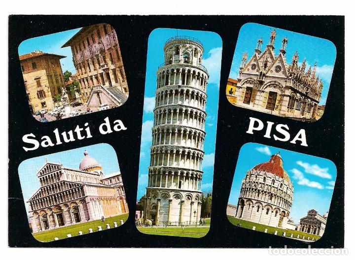 Postales: PISA .LA TORRE INCLINADA. POSTAL - Foto 1