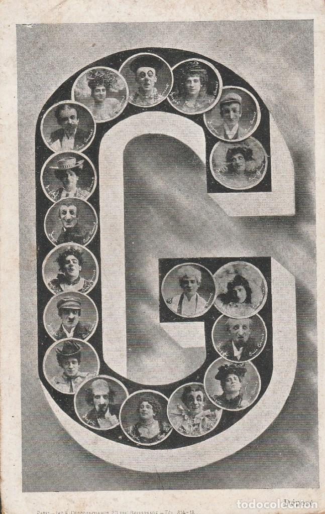 Postkarten: N&ordm; 28097 POSTAL FRANCIA O ITALIA EDITADA EN PARIS