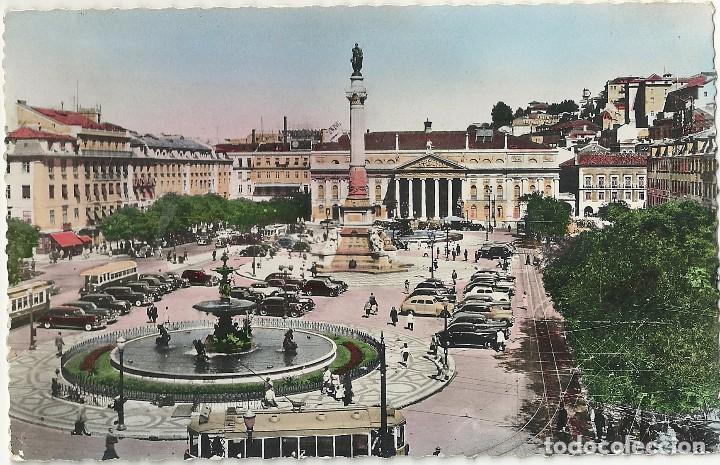 Postales: LISBOA - ROSSIO - POSTAL NUMERO 109 EDICIONES TORRES - Foto 1
