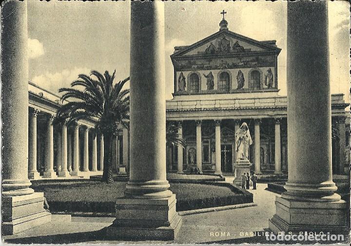 Postales: ROMA - BASILICA DE SAN PABLO - Foto 1