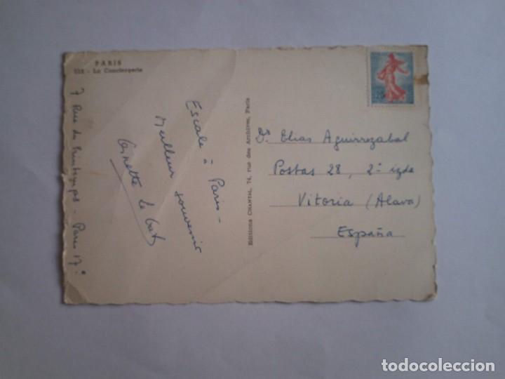 Postales: Postal antigua paris - Foto 2
