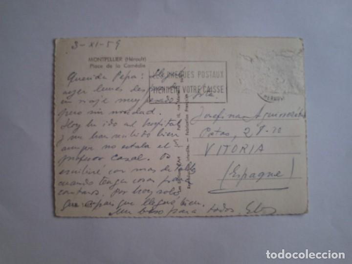 Postales: Postal antigua montpellier - Foto 2