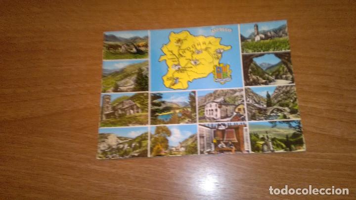 Cartoline: POSTAL VALLS D&acute;ANDORRA PAS DE LA CASA SAINTE COLOMA D&acute;ENVALIRA CIRCULADA