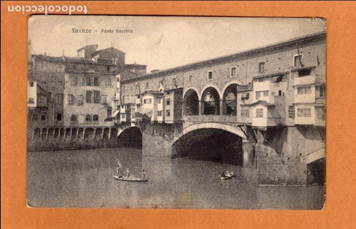 Italia Firenze Florencia Ponte Vecchio Buy Old Postcards From Europe At Todocoleccion