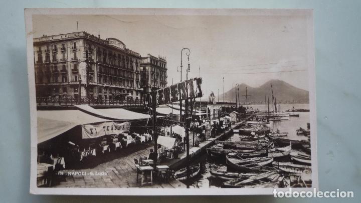 Cartoline: Postal *NAPOLI SANTA LUCIA* Ristorante ZI TERESA / Foto Edizione Angeli Terni a&ntilde;os 1940 / N&aacute;poles