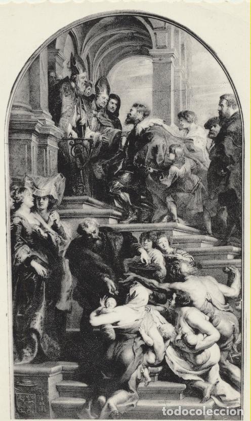 Postais: Gante.- Cath&eacute;drale St. Bavon.