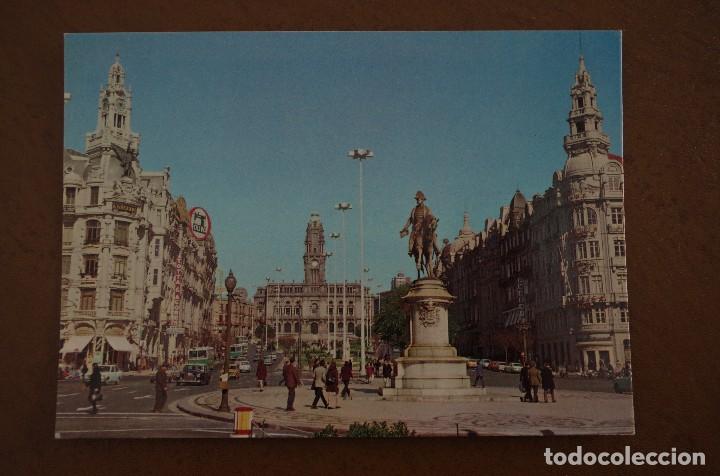 Postales: POSTAL - PLAZA DE LA LIBERTAD Y AVENIDA DE LOS ALIADOS - 50 - PORTUGAL