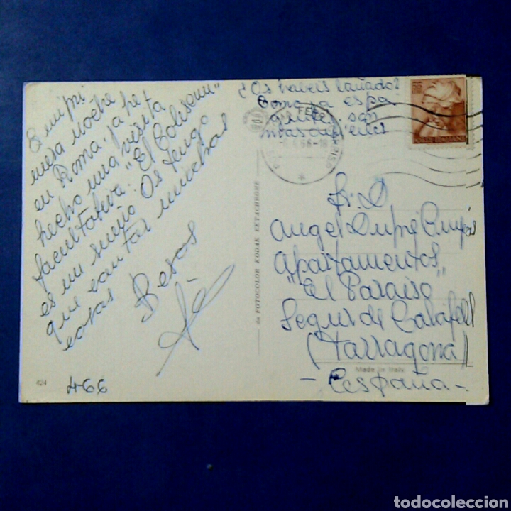 Postales: Tarjeta Postal escrita - ROMA - Foto 2