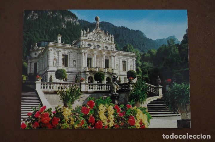 Postales: POSTAL - N&ordm; 313 DEL ROYAL CASTILLO DE LINDERHOF - ALEMANIA