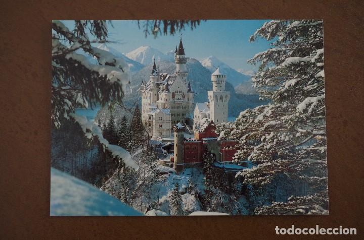 Postales: POSTAL  - 2016 - CON CU&Ntilde;O DETRAS - ROYAL CASTILLO DE NEUSCHWANSTEIN - ALEMANIA