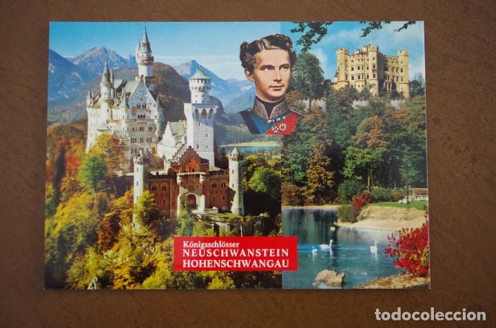 Postales: POSTAL - 222 - CON CU&Ntilde;O DETRAS - ROYAL CASTILLO DE NEUSCHWANSTEIN - ALEMANIA