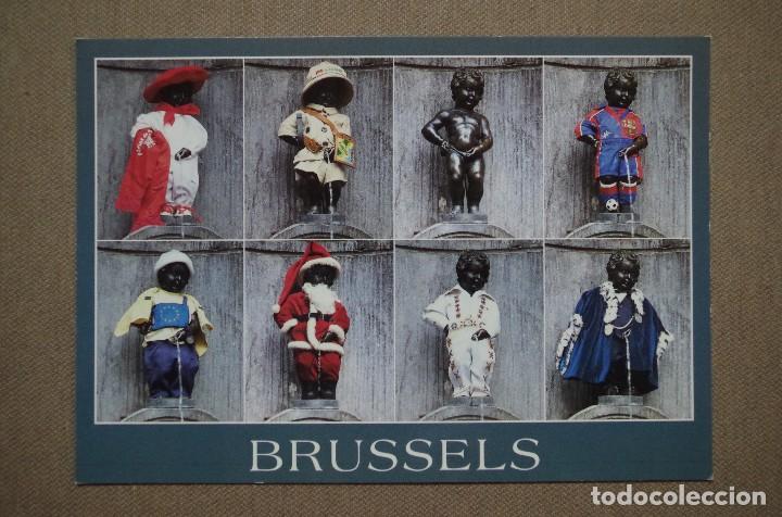Postales: POSTAL GRANDE DE BRUXELLES NI&Ntilde;O DEL PIS
