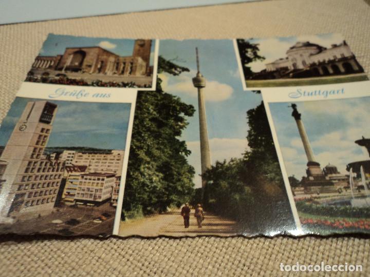 Cartoline: POSTAL stuttgart rathaus