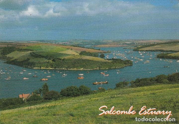 Postkarten: N&ordm; 1744 POSTAL SALCOMBE ESTUARY REINO UNIDO