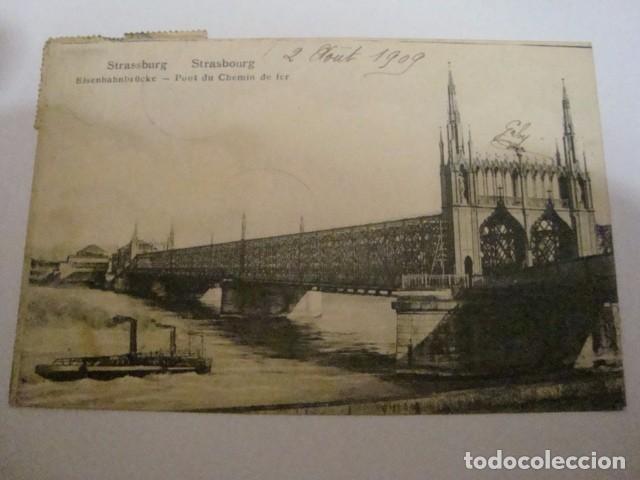 Postais: STRASSBURG CIRCULADA EN 1909