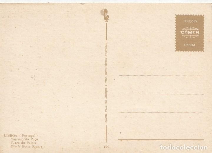 Postales: POSTAL LISBOA. TERREIRO DO PACO.L EDICIONES LISBOA. - Foto 2