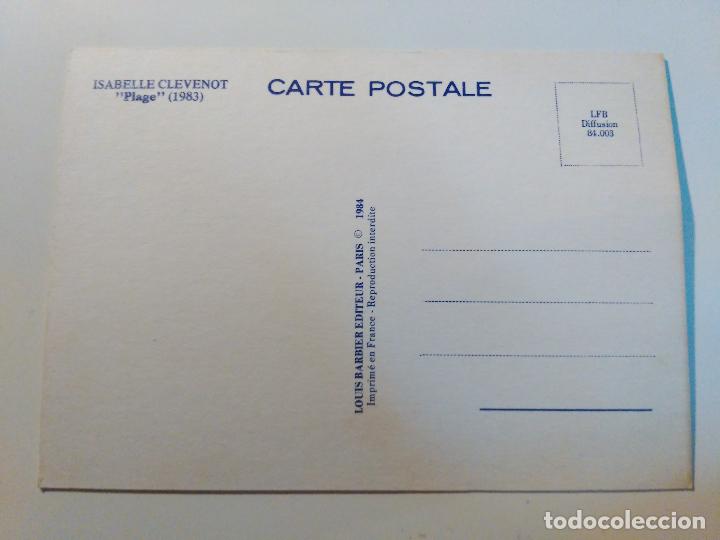 Postales: Isabelle  Clevenot. Plage. Par&iacute;s. 1983 - Foto 2