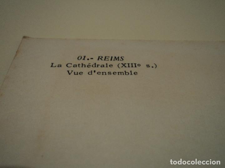 Postales: POSTAL DE reims la catedral - Foto 2