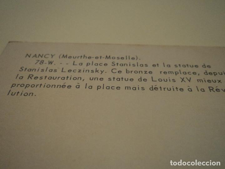 Postales: nancy estatua de stanislas leczinsky - Foto 3