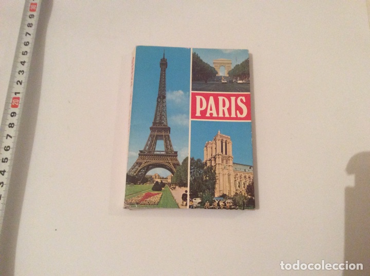 Postales: 20 SOUVENIRS DE PARIS ACORDE&Oacute;N DE POSTALES.  20 POSTALES - A&Ntilde;OS 70