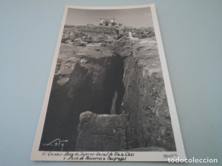 Cartoline: FOTO POSTAL cascais boca do inferno y posto de socorros coleccion passaporte loty