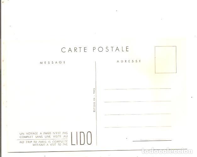 Postales: POSTAL CABARET LIDO - PARIS - Foto 2