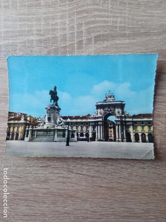 Postales: Postal lisboa - praca do comercio - Foto 1