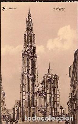 Postales: ANTIGUA POSTAL ANVERS LA CATHEDRALE - Foto 1