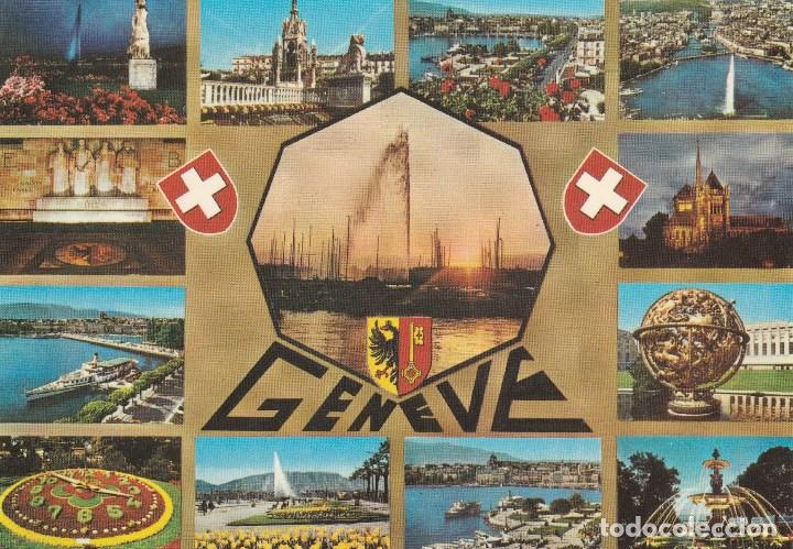 Postcards: N&ordm; 30150 POSTAL SUIZA GENEVE