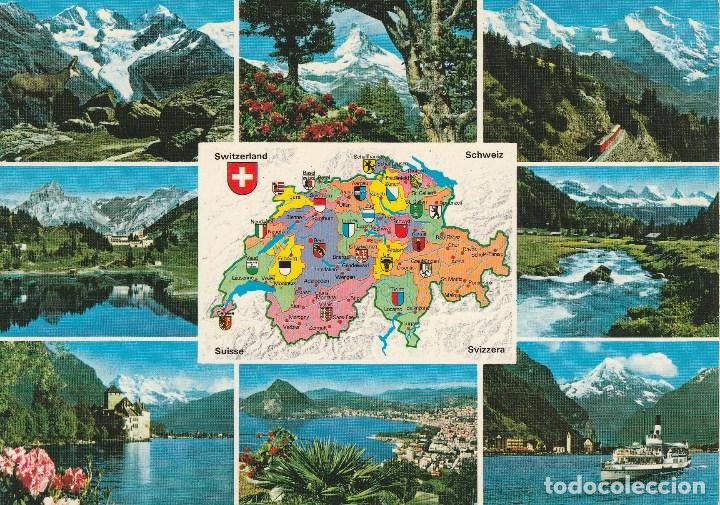 Postkarten: N&ordm; 30160 POSTAL SUIZA