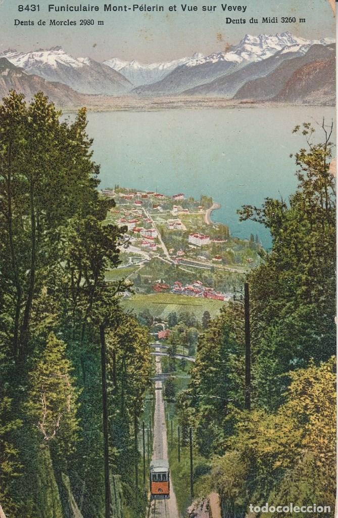 Postkarten: N&ordm; 30166 POSTAL SUIZA FUNICULAR