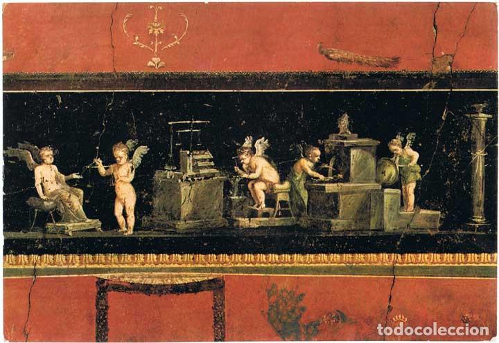 Postales: Postal gigante de Pompeya, Italia. Casa del Vetti