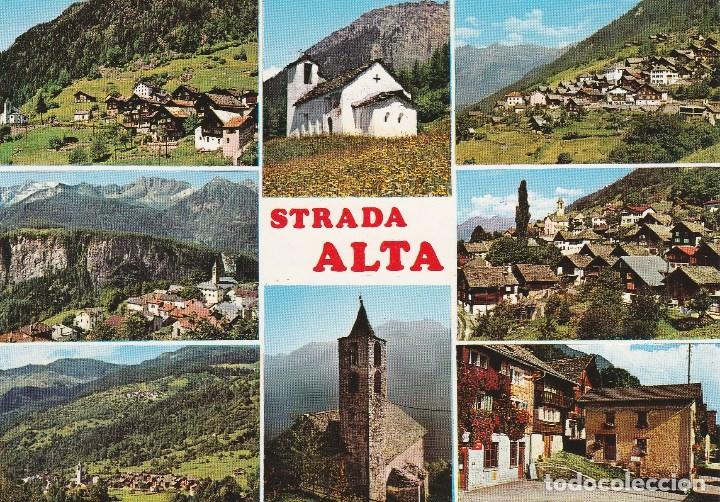 Postkarten: N&ordm; 29966 POSTAL SUIZA STRADA ALTA