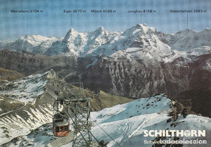 Postkarten: N&ordm; 29242 POSTAL SUIZA SCHILTHORN