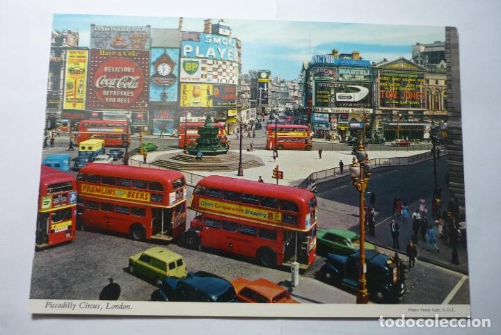 Postais: postal londres - piccadilly circus