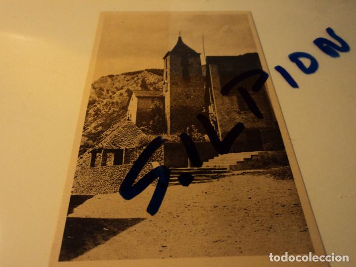 Postales: valls d&acute;andorra ordino la pla&ccedil;a i esglesia foto claverol imprimeria princeps toulouse paris