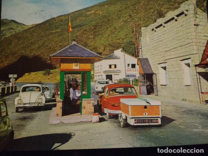 Postales: ANDORRA, PAS DE LA FRONTERA HISPANO ANDORRANA