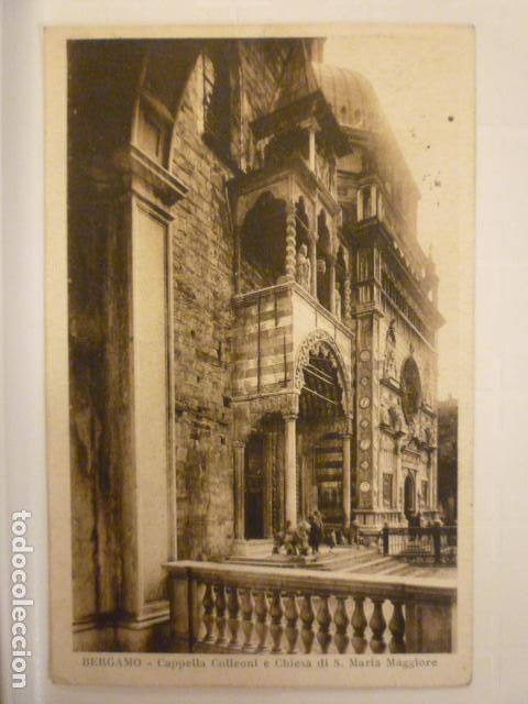 Postkarten: POSTAL BERGAMO. CIRCULADA 1927.