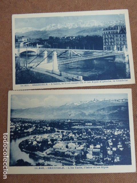 Postales: 2 POSTALES DE GRENOBLE.  A. MOLLARET. - Foto 1