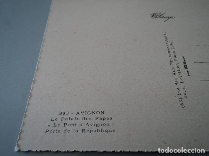 Postales: 883 avignon le palais des papas - Foto 2