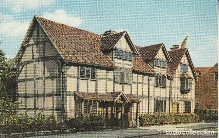 Postales: N&ordm; 30579 POSTAL SHAKESPEARE S BIRTHPLACE