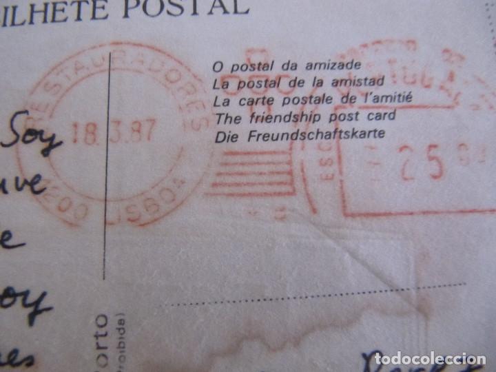 Postales: LISBOA 706 POSTAL BILHETE - Foto 2