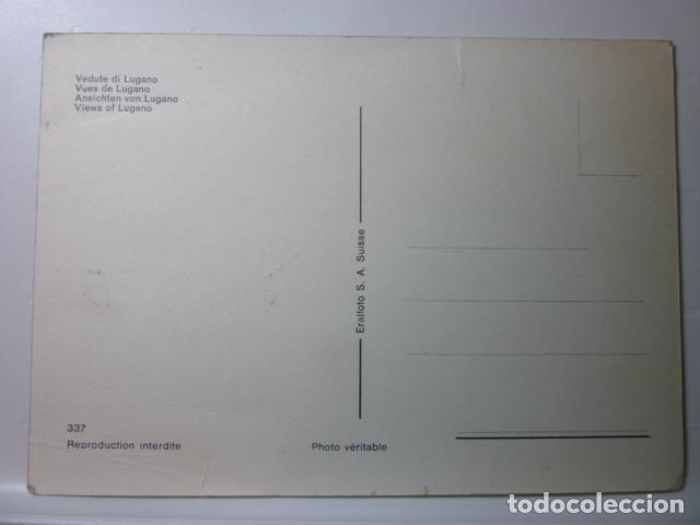 Postales: POSTAL LUGANO - PARADISO. SIN ESCRIBIR. - Foto 2