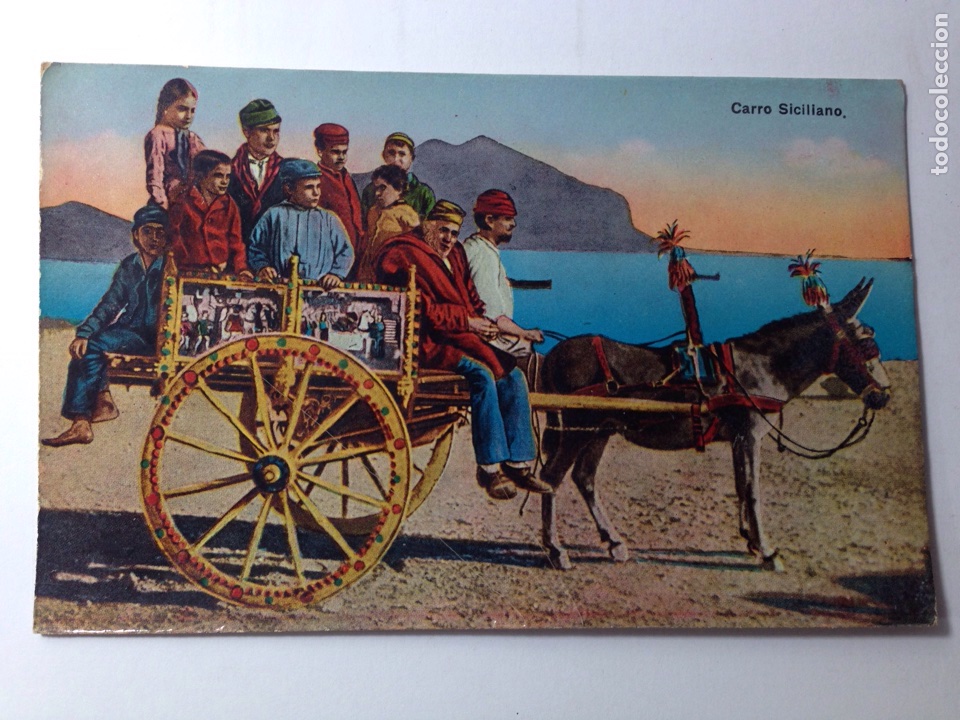 Postales: Carro siciliano - Foto 1