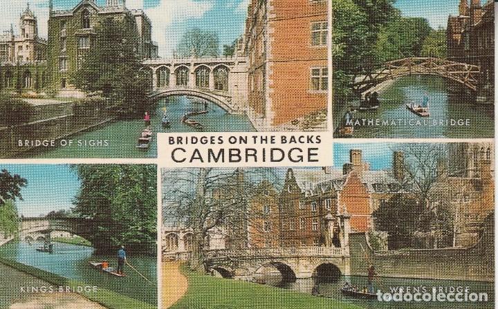 Postkarten: N&ordm; 30280 POSTAL INGLATERRA CAMBRIDGE