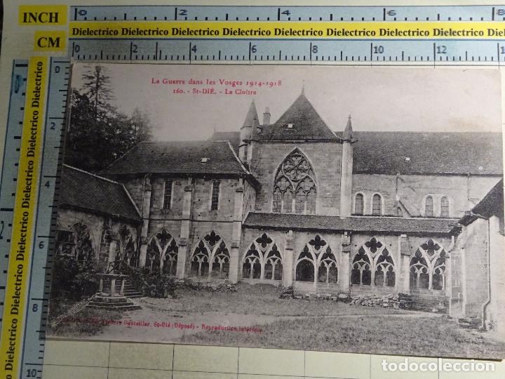 Postales: POSTAL DE FRANCIA. A&Ntilde;OS 10 30. ST DIE, CLAUSTRO. PRIMERA GUERRA MUNDIAL 1768