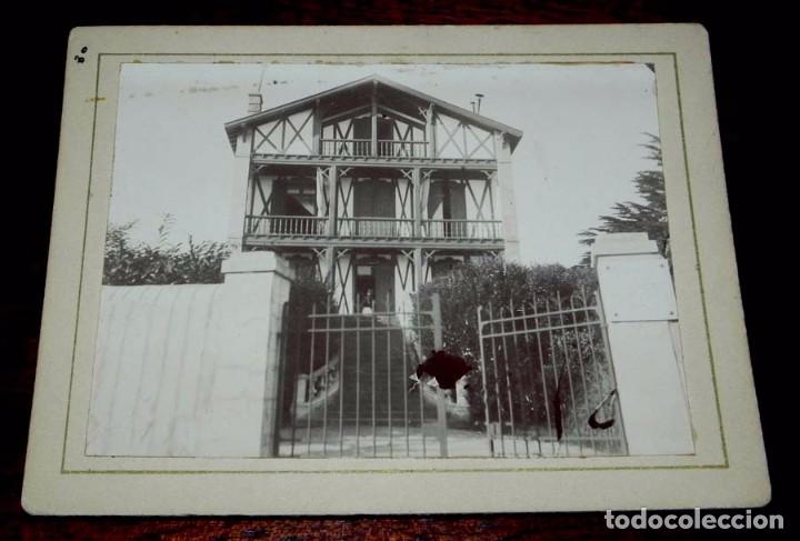 Postais: FOTOGRAFIA ALBUMINA DE SAN JUAN DE LUZ, FRANCIA, ESCRITA POR EL REVERSO EL 17 DE AGOSTO DE 1901, MID