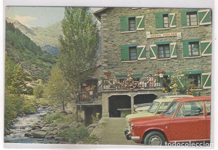 Cartoline: POSTAL DE HOTEL POBLADO - ARINSAL - ANDORRA LA VELLA.