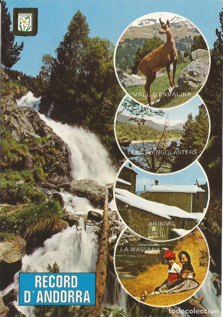 Postcards: ANDORRA, VALLS D'ANDORRA, DIFERENTS ASPECTES - ESCUDO DE ORO N&ordm; 295 - S/C