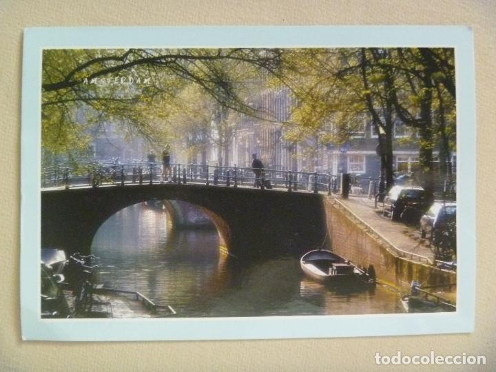 Postales: POSTAL DE HOLANDA : GREETINGS FROM AMSTERDAM - Foto 1